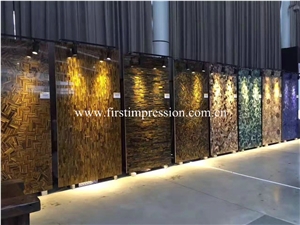 Lilac Semiprecious Stone Tiles/Table Decoration Slabs/Blue Agate Precious Stone/Gemstone Slabs Tiles