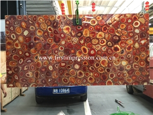 Popular Agate Semiprecious Stone Tiles/ Table Decoration Slabs/ Agate Precious Stone/ Gemstone Slabs Tiles