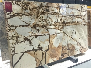 Roma Imperial Quartzite Slab/ Blue Exotic Roma Imperial Quartzite/ Roma Impression Quartzite Slabs