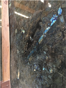 Lemurian Blue Granite, Labradorite Blue Granite Slabs