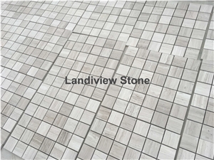 White Oak Marble Mosaic