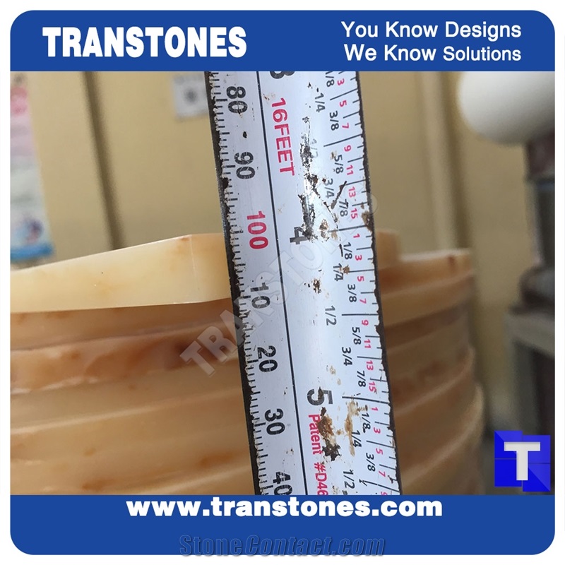 Artificial Honey Onyx Commercial Bar Counter