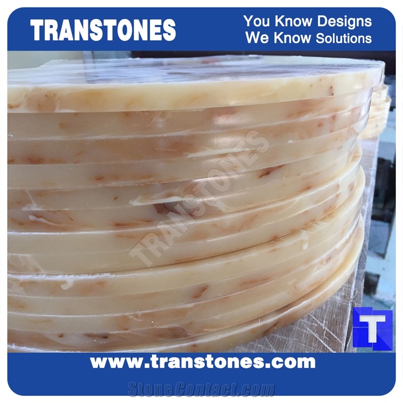 Artificial Honey Onyx Commercial Bar Counter