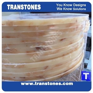 Artificial Honey Onyx Commercial Bar Counter