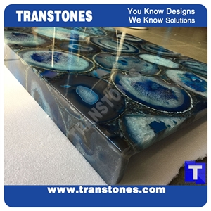 Semiprecious Stone Tiles Translucent Stone Panel