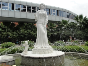 Human Sculpture Western Statue Garden Sculpture Head Statue Angel Sculpture