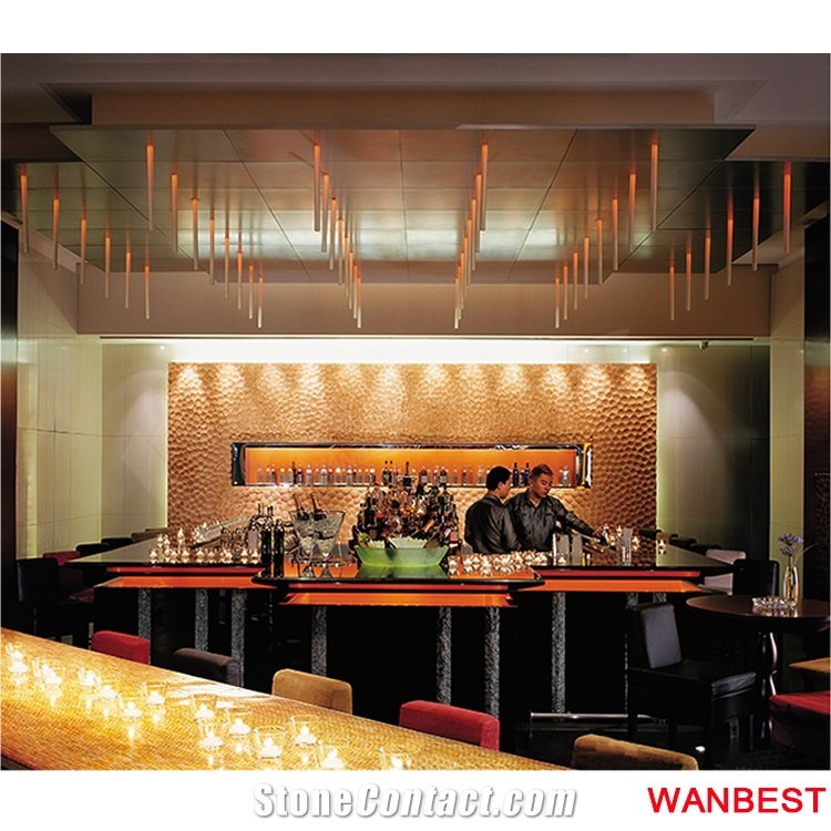 China Solid Surface Led Illuminated Bar Counter Glow Cocktail Reception Table