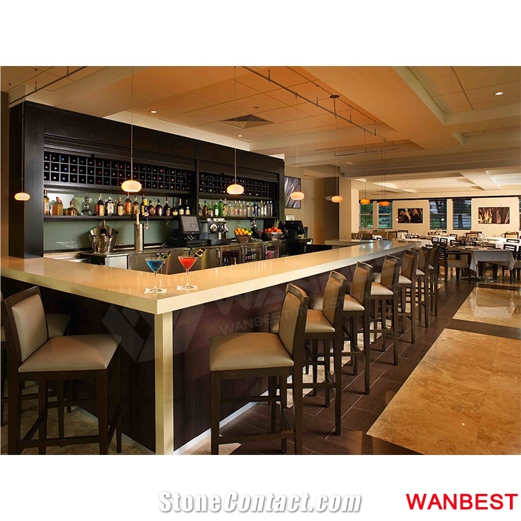 Hot Sales Led Furniture Lighted Drink Bar Shop Reception Counter Design