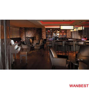 Luxury Circle U Shape Restaurant Juice Nightclub Beer Bar Drinking Counter with Chairs