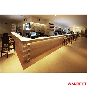 Modern Acrylic Restaurant Fast Food Pub Wine Bar Counter Cashier Table