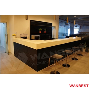 Modern Acrylic Small Home Kitchen Drink Bar Counter Restaurant Shop Service Table