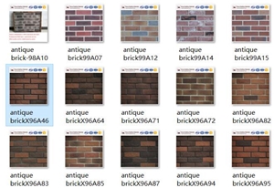 Concrete Artificial Brick Piece Veneer for Wall Decor