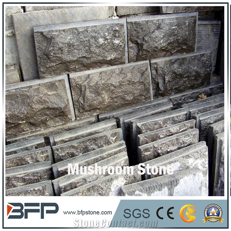 Bluestone Mushroom Cladding for Exterior Construction