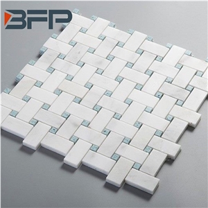 Cheapest White Stone Mosaic Tiles for Backsplash ,Marble Bathroom Floor Tiles Cheapest White Stone Mosaic Tiles for Backsplash ,Marble Bathroom Floor Tiles