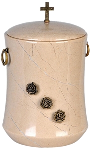 Verona Beige Marble Classy Cremation Urn