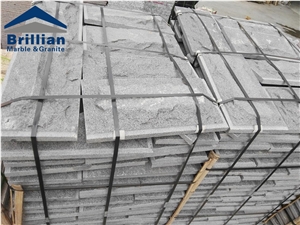 Cheapest Grey Granite Mushroom Stone Only Cost $15.9/Sqm,Split Surface Grey Granite Cladding Stone,Exterior Wall Cladding Mushroom Stone,Mushroom Wall