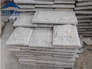 G681 Granite Mushroom Stone, Pink Granite Mushroomed Cladding,Exterior Wall Cladding Stone,Natural Split Mushroom Stone,Cheap Cladding Stone