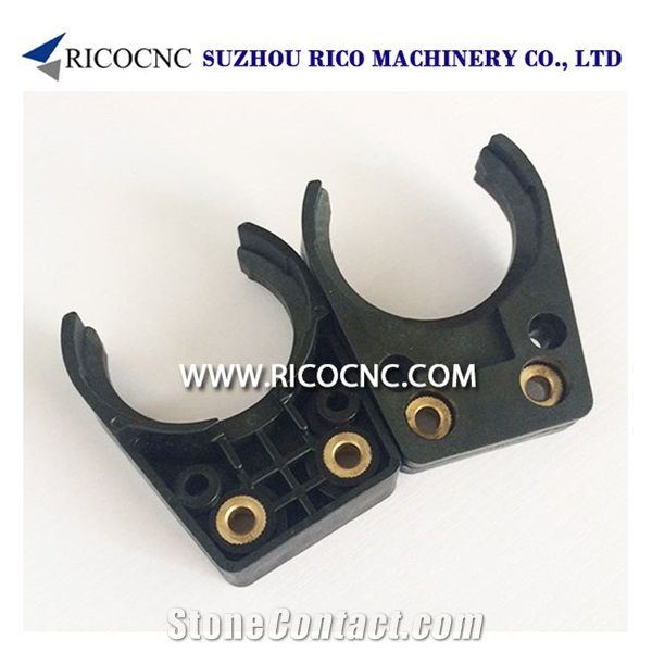 Plastic Bt40 Tool Forks, Black Bt Tool Grippers, Bt40 Tool Holder Clips for Cnc Router Machine