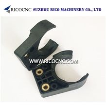 Plastic Bt40 Tool Forks, Black Bt Tool Grippers, Bt40 Tool Holder Clips for Cnc Router Machine