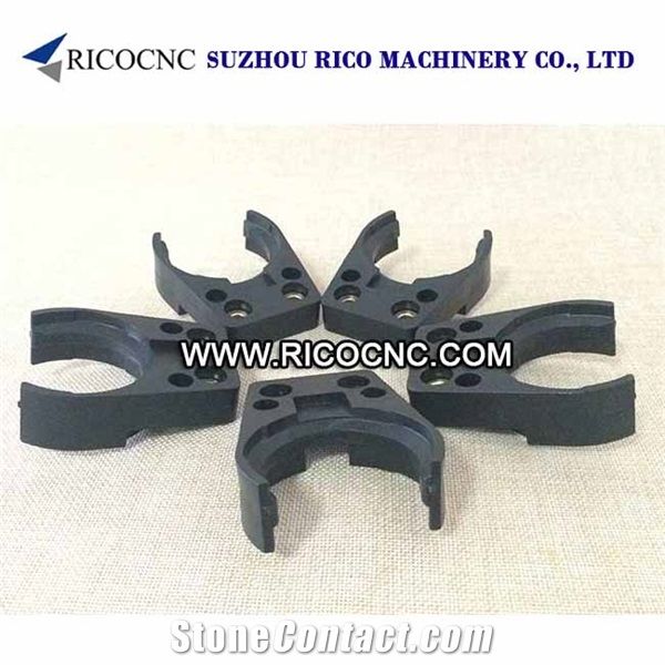 Plastic Bt40 Tool Forks, Black Bt Tool Grippers, Bt40 Tool Holder Clips for Cnc Router Machine