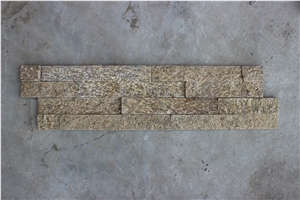 Yellow Quartzite Stone (Gc-106 Z/S Shape -4 Rows) /Culture Stone/Stone Veneer/Wall Stone/ Natural Quartzite
