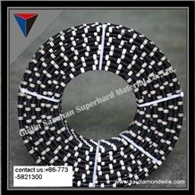 10.5~12mm Diamond Rubberized Wire Saw for Cutting Marble or Quarrying Rubberized Wire to Cut Marble Slab 10.5~12mm Diamond Rubberized Wire Saw for Cutting Marble or Quarrying Rubberized Wire to Cut Marble Slab