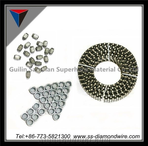 Diamond Concrete Wire Saw for Cutting Concrete Wall Diamond Wire for Cutting Reinforced Concrete