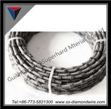Diamond Plastic Wire Saw for Cutting Marble or Profiling Diamond Plastic Wire Saw to Quartz Slab Size