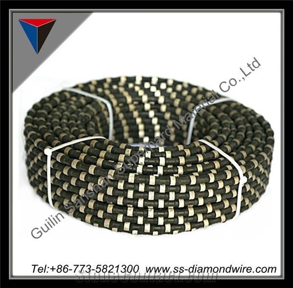 Diamond Wire Concrete Diamond Wire Saw for Reinforced Concrete Steel Pipe Big Post Sunken Ship Cutting
