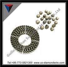 Diamond Wire Saw for Steel or Reinforced Concrete Cutting Diamond Wire Saw for Shape Cutting