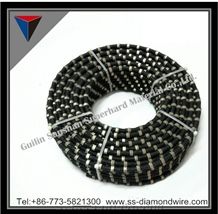 Diamond Wire Saw for Steel or Reinforced Concrete Cutting Diamond Wire Saw for Shape Cutting