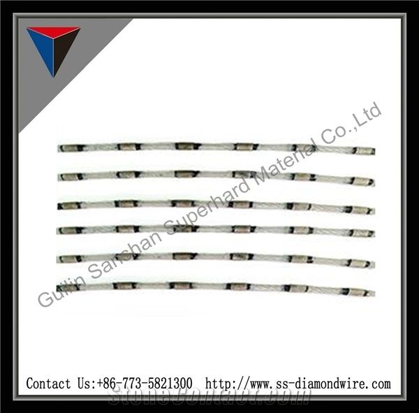 Sanshan Plastic Wire Saw for Cutting Marble Slab