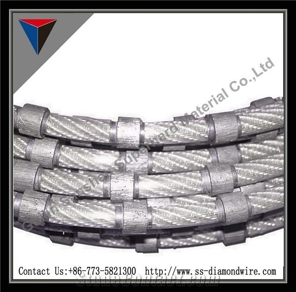 Sanshan Plastic Wire Saw for Cutting Marble Slab