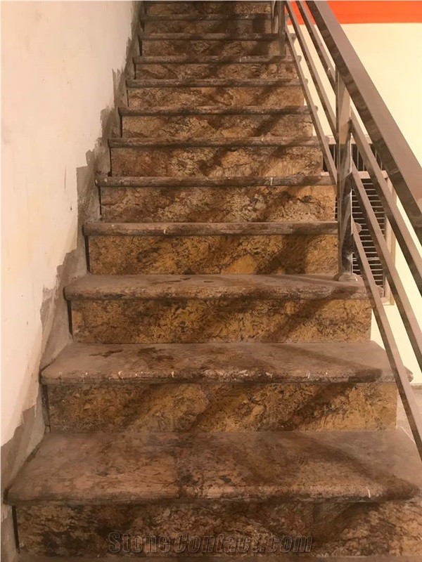 Alaska Gold Granite Slabs