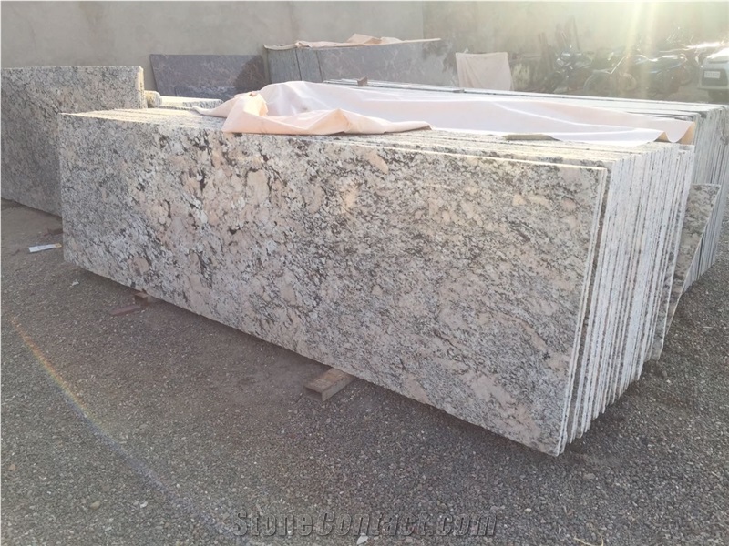 Aspen White Granite Slabs & Tiles, Brazil White Granite
