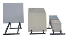 Adjustable Metal Display Stand Metal Display Racks a Frame Granite Racks Grey-Marble Stands Limestone Displays Tile Displays Black-Granite China