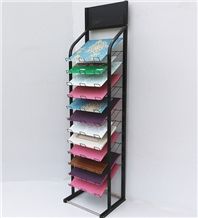 Ceramic Tile Stand Waterfall Display Stand Stone Sample Display Racks Marble Stands Onyx Display Racks Boards Granite Stands Xiamen China
