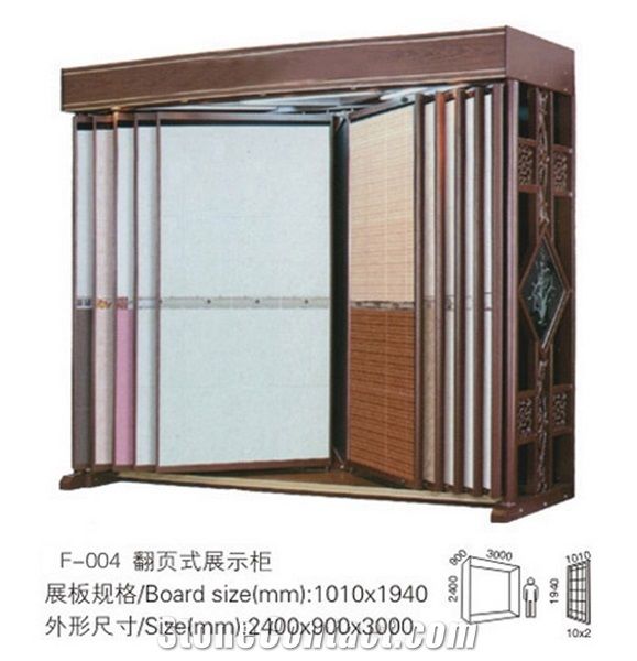 China Slate Grey Granite Slabs Grey Marble Tiles Yellow Floor Yellow Flooring Stone Panels Engineered Quartz Stone Loose Tile Display Rack Rotating