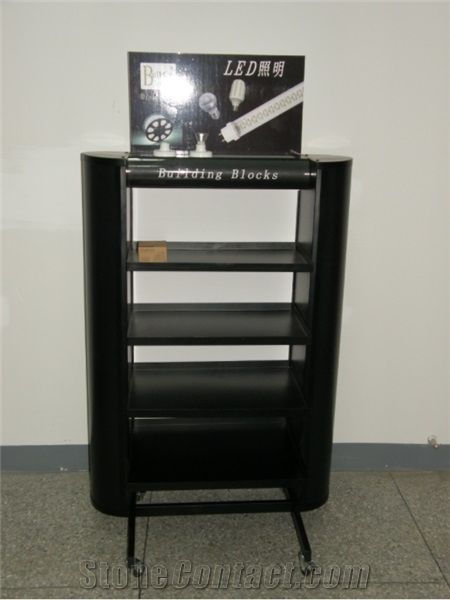 Grey Flooring Grey Floor White Marble Slabs China White Marble Mosaic China Black Granite Exhibition Display Rack Waterfall Black Display Rack