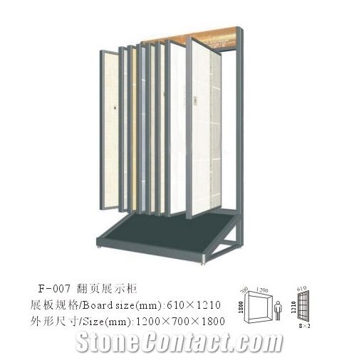 Marble Slabs Sculptures Limestone Slabs Grey Granite Flooring Tile Display Panel Metal Display Tile Sample Display Bag Display Rack Stand Black