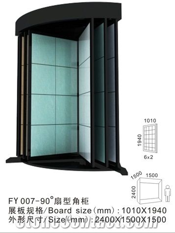 Metal Display Stand Racks for Stone Tile Marble Mozaic Onyx Limestones Ceramics Granites Showroom Xiamen China