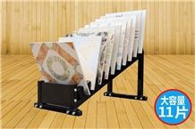Metal Display Stand Racks for Stone Tile Marble Mozaic Onyx Limestones Ceramics Granites Showroom Xiamen China