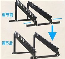 Metal Display Stand Racks for Stone Tile Marble Mozaic Onyx Limestones Ceramics Granites Showroom Xiamen China