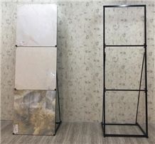 Metal Display Stand Racks for Stone Tile Marble Mozaic Onyx Limestones Ceramics Granites Showroom Xiamen China