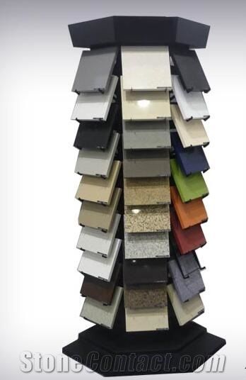 Metal Display Stand Racks for Stone Tile Marble Mozaic Onyx Limestones Ceramics Granites Showroom Xiamen China