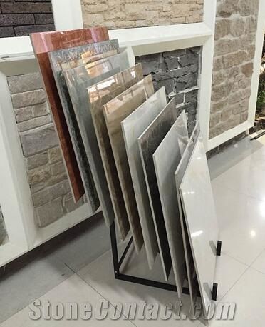 Metal Display Stand Racks for Stone Tile Marble Mozaic Onyx Limestones Ceramics Granites Showroom Xiamen China