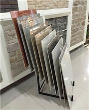 Metal Display Stand Racks for Stone Tile Marble Mozaic Onyx Limestones Ceramics Granites Showroom Xiamen China