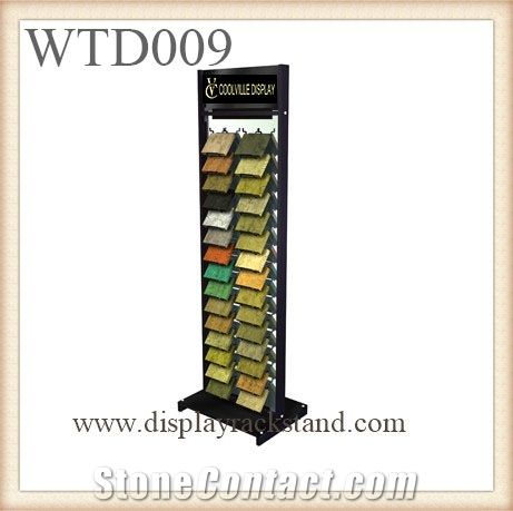 Metal Displays for Tile Marble Granite for Fair Storage Racks for Granite Slab Warehouse Flooring Tower for Quartz Mosaic Tile Display Stands