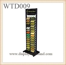 Metal Displays for Tile Marble Granite for Fair Storage Racks for Granite Slab Warehouse Flooring Tower for Quartz Mosaic Tile Display Stands