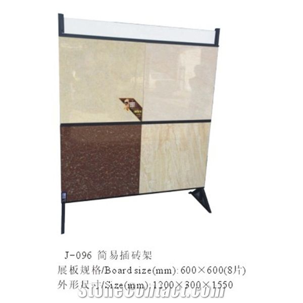 Metal Displays for Tile Marble Granite Slab Warehosue Racks Flooring Tower Quartz Displays Natural Stone Hardwood Carpet Stand Sample Board Racks
